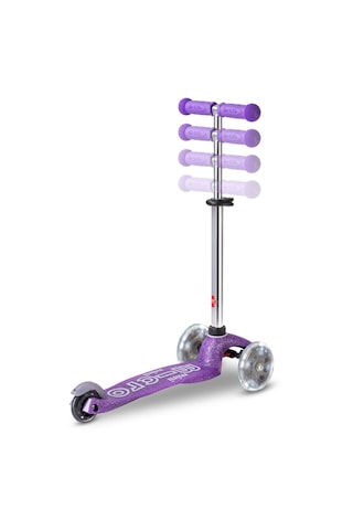 Micro Mini Micro 3 Tekerlekli Scooter Deluxe Fairy Glitter Led Purple