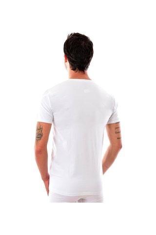 Elit 1003 Erkek Modal Elasthan Fanila Beyaz Beyaz