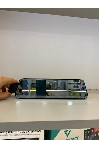 Foxus Carplaylı 2 Kameralı Ayna Kayıt Kamerası 4k