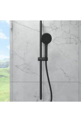 Artema Base Round A4590836 3f Sürgülü El Duşu Takımı, Mat Siyah Diğer