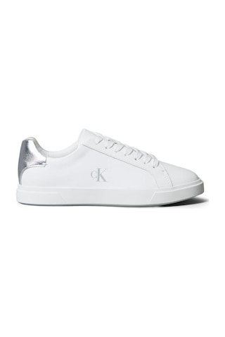 Calvin Klein Low Pro Cups Laceup Lth Met-12092 Beyaz
