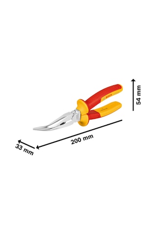 Bosch Professional VDE Eğri Ağız Kargaburun 40° 200mm - 1600A02NE4