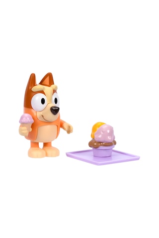 Bluey Tek Figür Aksesuarlı Set - Bingo Ve Dondurma