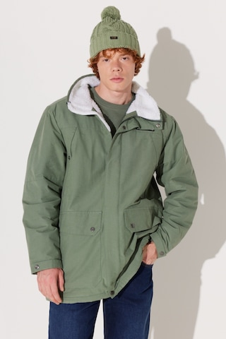 Lee Açık Yeşil Erkek Mont L232220299 Parka Ceket L232220299 Açık Yeşil