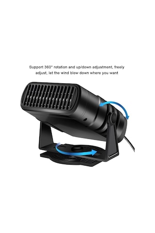 Dancemonkey Araba Isıtıcı Hızlı Isı Araba Isıtıcı Buz Çözme 12v