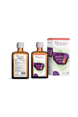 Querstrol 250 ML Resveratrol Kuersetin Noni İçerikli Sıvı 250ml