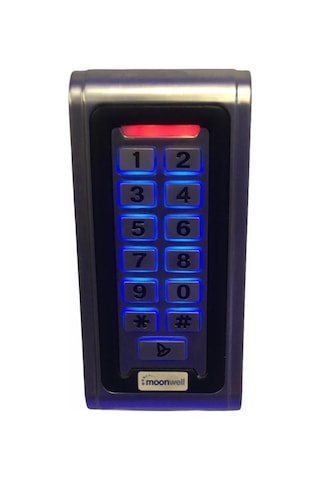 Moonwell MW350IN Inox Şifreli Kartlı Geçiş Cihazı Keypad Kart Okuyucu
