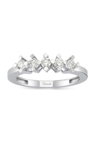 0.35 Ct. Beştaş Pırlanta Yüzük 14 Ayar