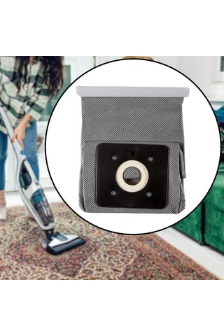 Homyl Elektrikli Süpürge Bez Çanta Ev Otel Daireleri Için Gri