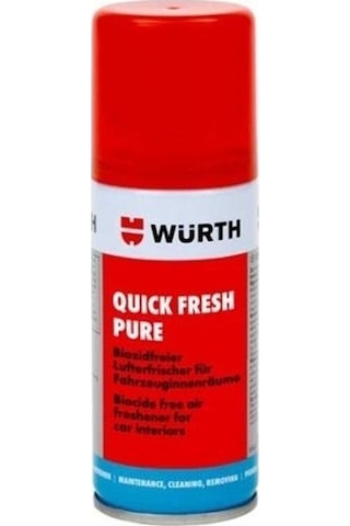Würth Quick Fresh Araç Içi Tazeleme Sprey Kötü Koku  100 Ml