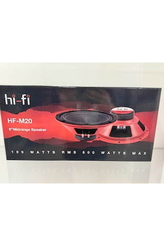 Hifi Midrange Hf M20 Oto Araç Uyumlu 20 Cm Midrange Hoparlör