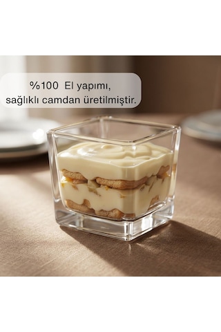 Selen Concept Kare Magnolya Kasesi Tekli Şeffaf