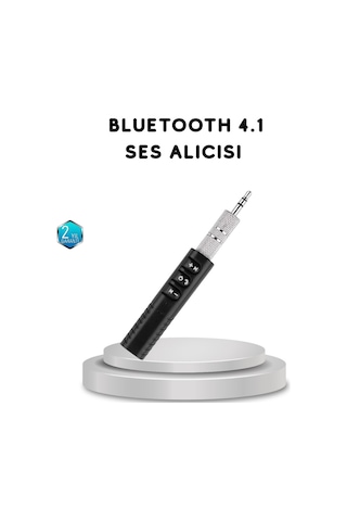 Hepsi Mini Bluetooth Ses Alıcısı 3.5mm Girişli Kablosuz Müzik Adaptörü Najmaddin