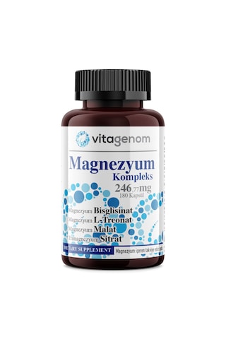 Magnezyum Kompleks 246,77 Mg 180 Kapsül