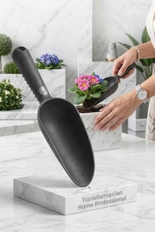 2'li Bahçe Küreği Seti, Plastik, Ölçekli, Çok Amaçlı, 30 Cm, Toprak Ve Pet Mama Aktarma