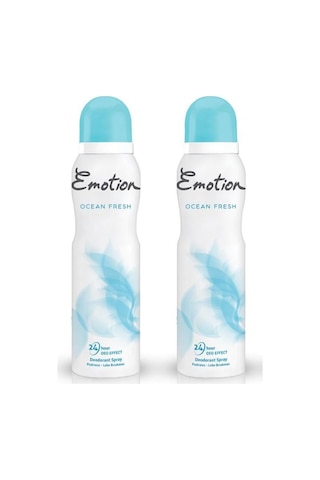 Emotion Ocean Fresh Kadın Sprey Deodorant 2 x 150 ML Emotion Ocean Fresh Kadın Sprey Deodorant 2 x 150 ML