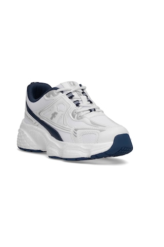 Ayakkabı Fuarı Elit Ysflt329 Kadın Klasik Sneaker Beyaz - Lacivert Beyaz - Lacivert
