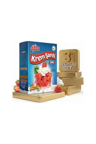 Afia Sade Krem Şanti 3x75 Gr 225 Gr X 3