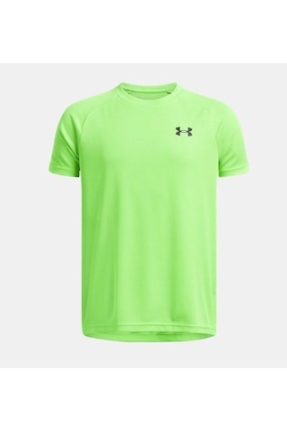 Under Armour Ua Tech Textured Ss Çocuk Tişört 1382790 1382790 362 362 Yeşil