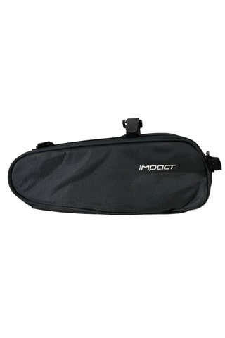 Impact Fill 2 Ayarlı Kayış Bisiklet Kadro Arası Uzun Çanta Siyah