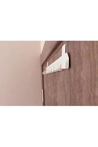 Banyo Ve Kapı Arkası İçin Metal Askılık Organizer, Pratik Ve Şık Çözüm Açık Ahşap