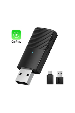 Dark Mini Pro Araç Kiti Kablosuz Carplay Adaptörü