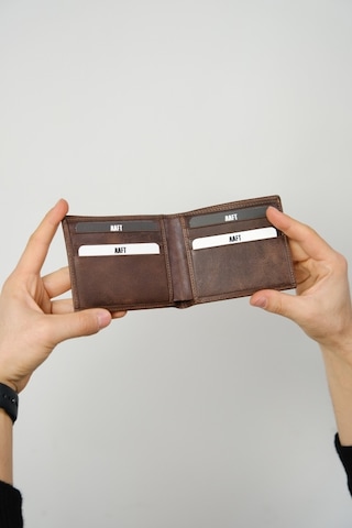 Mft Leather Hakiki Deri Erkek Cüzdan Seti - İsim Yazılı, Kişiye Özel Kartlık Ve Anahtarlık Paris 1204 - Tiguan Kahverengi Tiguan Kahverengi