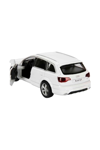1:32 Rmz City Jeep Serisi Die Cast Çek Bırak Model Araba - Beyaz Audi Q7 V12