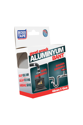 Boss Tape 30 Mikron Alüminyum Bant 8'li Avantaj Paketi Mıchu