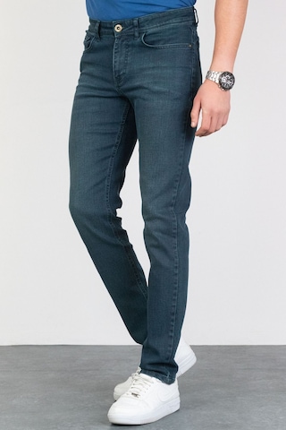 Erkek Haki Cep Lycralı Slim Fit Kot Pantolon Hltvalgreen (492261641)