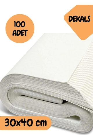 100 Adet 30x40 Tabak-bardak Eşya Sarma Koruma Taşıma Taşınma Paketleme Ambalaj Kağıdı 30 X 38