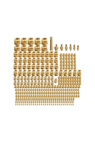 Pazly 3d Baskılı Sıcak Eriyik Isı Tırtıklı Gömme Enjeksiyon Çok Renkli Model