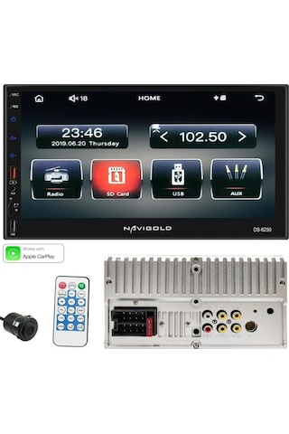 Navigold Ds-6250 Uyumlu Car Play Özellikli Teyp Multimedya Ful Hd
