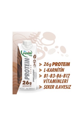 Pınar Protein Kakaolu Süt 5 x 500 ML