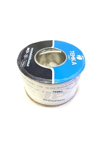 Temka Rg6-U4 100Metre 64Tel Anten Kablosu Tse