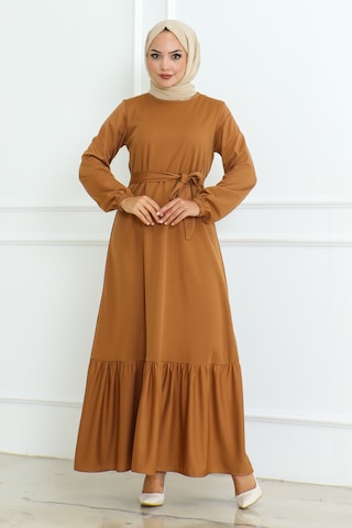İbrahim Burak Etiler Collectıon Elbise Camel 207