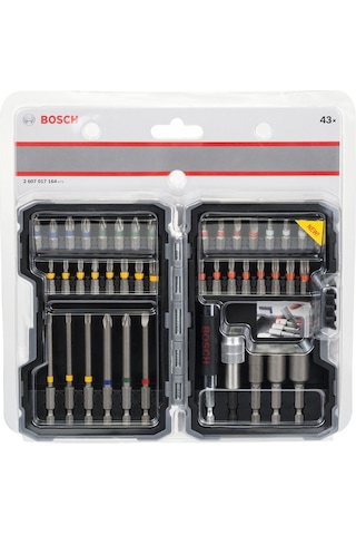 Bosch Professional 43 Parça Vidalama Ucu Seti -2607017164