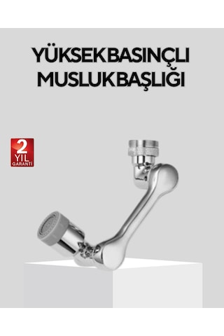 Döner Musluk Başlığı Çok Açılı Robotik Kol Su Tasarruflu - Bayi Depom Diğer