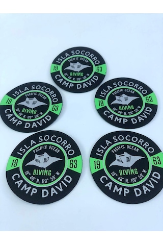 FdayAksesuar Dekoratif Şerit Aksesuar Isla Socorro Arma Yama Çeşitleri Desenli Arma FRDY8129