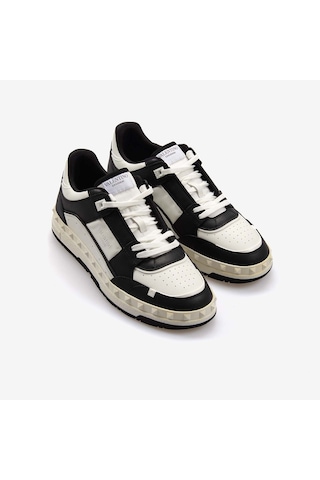 Valentino Garavani Erkek Spor & Sneaker Ayakkabı 7y2s0h43 Beyaz - Siyah