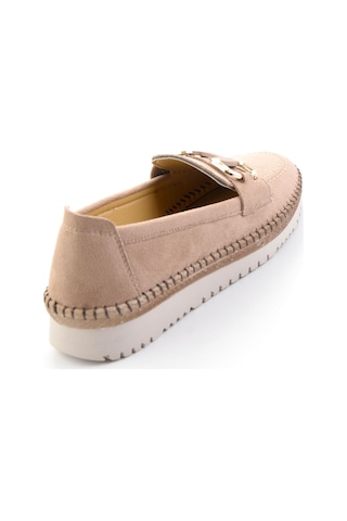 Vizon Kadın Loafer Ayakkabı K01536194072 Vizon