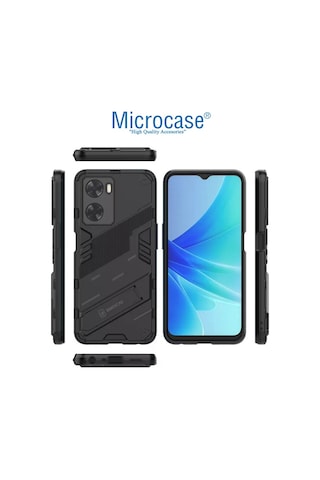 Oneplus Nord N20 Se Matrix Serisi Armor Standli Kilif-Siyah 559508883