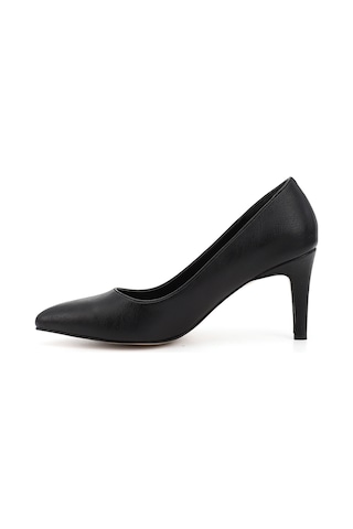 Gönderi(R) Gönderi R Siyah Sivri Burun İnce Ökçe Topuklu Stiletto Siyah