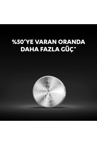 Duracell DL/CR 2025 3V Lityum Pil 5 x 2'li