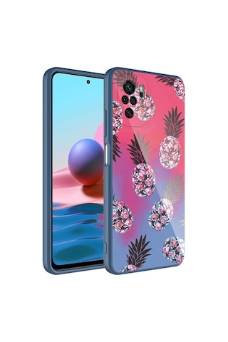 Redmi Note 10s Kılıf Kamera Korumalı Desenli Sert Silikon Epoksi Kapak - No3 NO3 No3