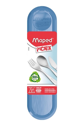 Maped Picnik Çatal-bıçak-çay Kaşığı Seti 870403 Çok Renkli