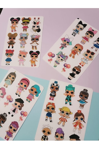 Lol Bebek Etiket Sticker Set