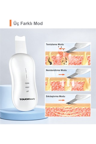 Touchbeauty Tb1887a Ultrasonik Siyah Nokta Temizleme Ve Yüz Bakım Cihazı