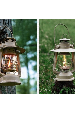 Naturehike Glamping Klasik Gaz Lambası (Bej) Çok Renkli