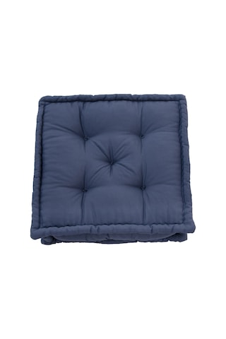 Fransız Yer Minderi 60x60 Puf Indigo Lacivert